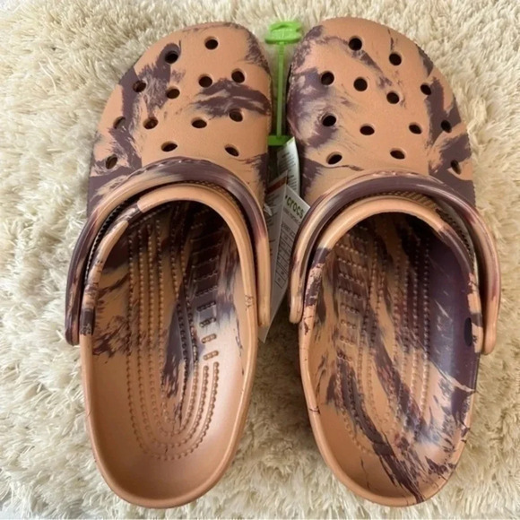 CROCS Shoes - Crocs Classic Marbled Unisex Clogs Men’s 9 / Women’s 11